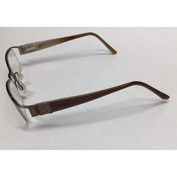 Elle EL 13304 Half-Rim Eyeglasses Frames 50-18-135 Used - Picture 9 of 11